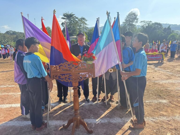 เข้าร่วมการแข่งขันกีฬากลุ่มโรงเรียนโป่ง “โป่งเกมส์” ปีการศึกษา 2567